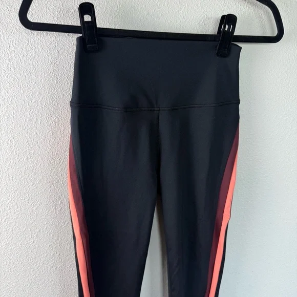 Splits59 Sydney Leggings Black Peach Burgundy Active Athleisure Women’s Medium - Picture 4 of 10